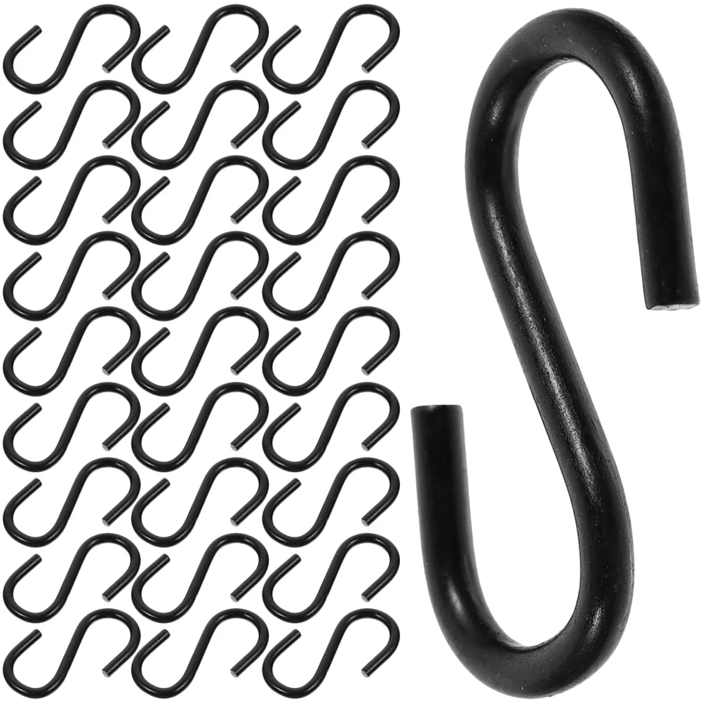 

250 Pcs Shaped Hook Door Hanger Hats Metal Clothes Rack Hangers Back Iron Hooks Hanging