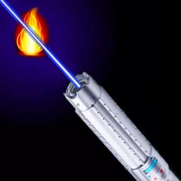 hight power beam laser pointer pen adjustable focus burning ignite recharger blue laser pointers flashlight