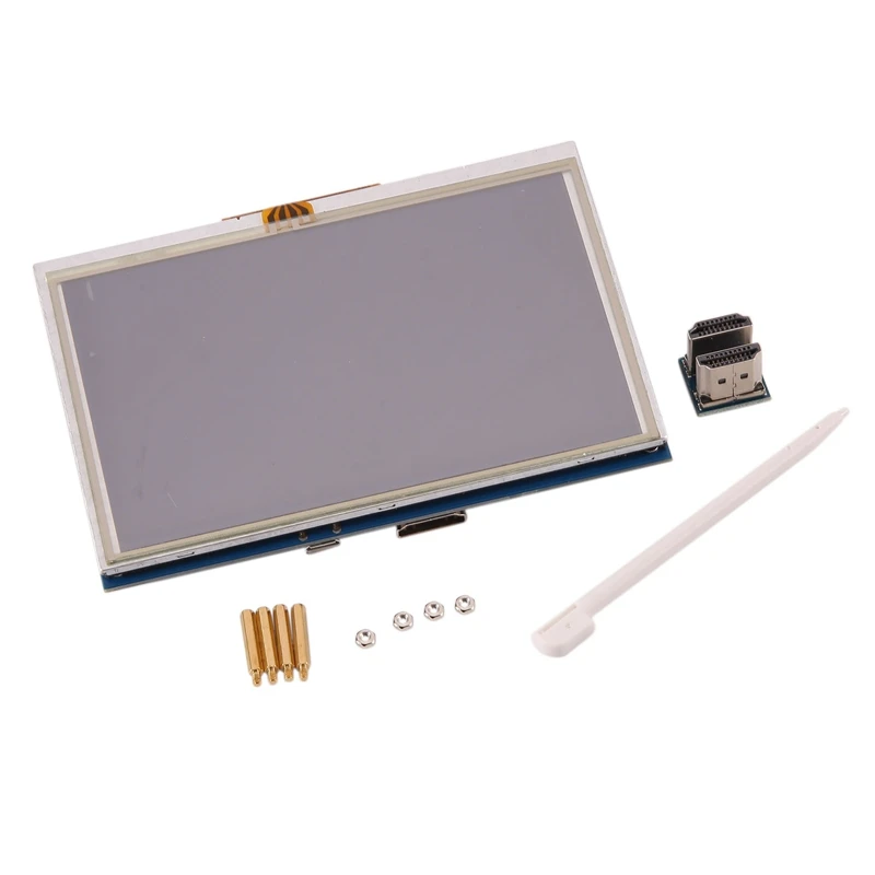 

5 Inch Touch Screen For Raspberry Pi 3B+/4B LCD Display LCD Monitor High Resolution Display