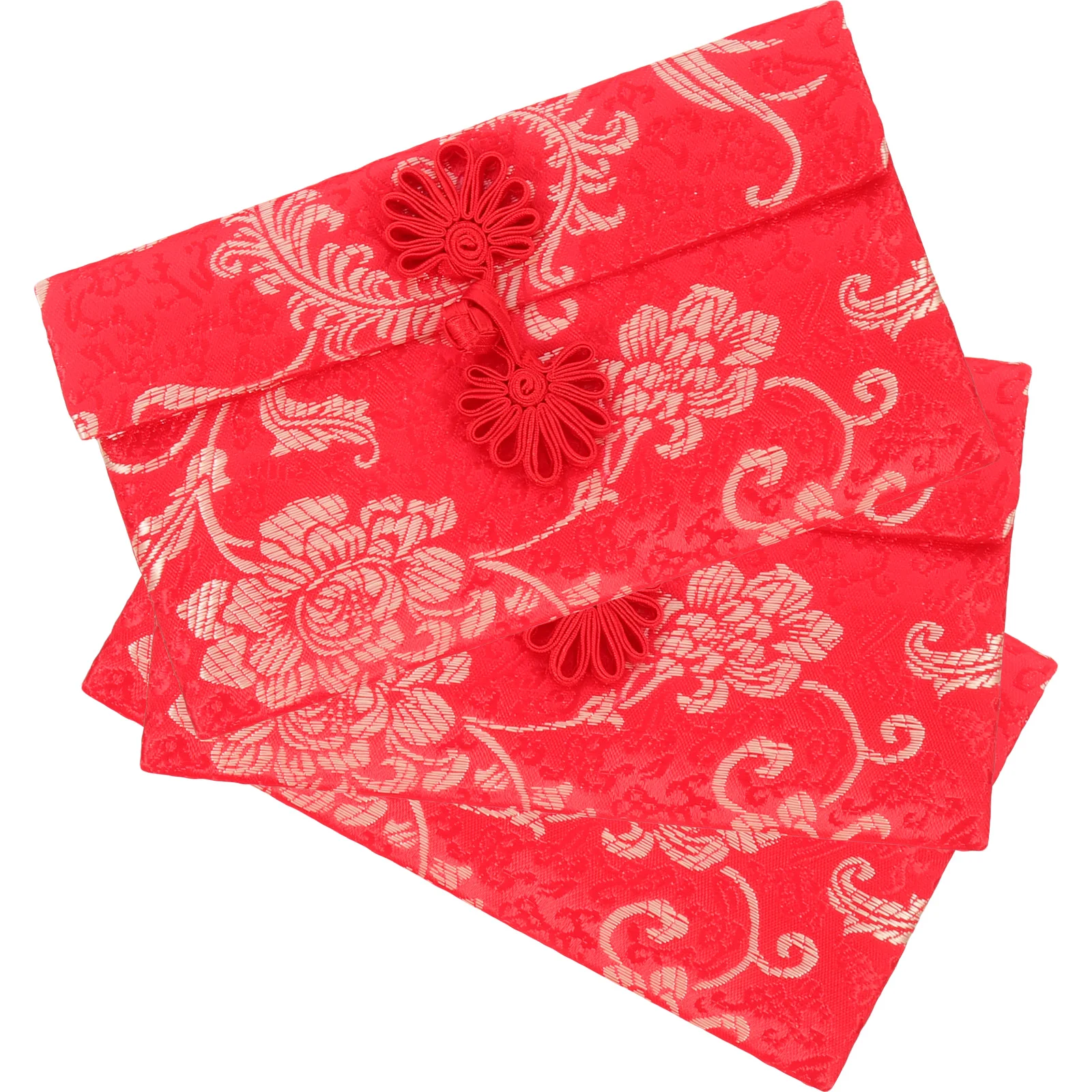 

Red Envelope Chinese Money Wedding Packet Lucky Year New Envelopes Pocket Bao Hong Silk Lunar Cash Festival Gift