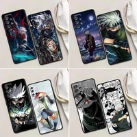 naruto anime phone case for samsung galaxy a52 a53 a73 a72 a71 a32 a33 a51 a42 a13 01 a91 cover hatake kakashi manga coque funda