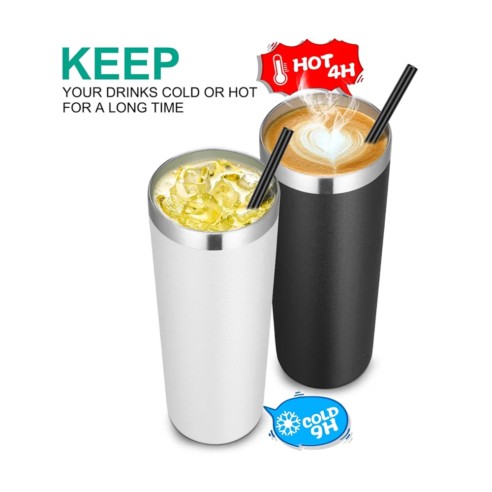 Термокружка кофейная с крышкой термос из нержавеющей стали изолированная кружка