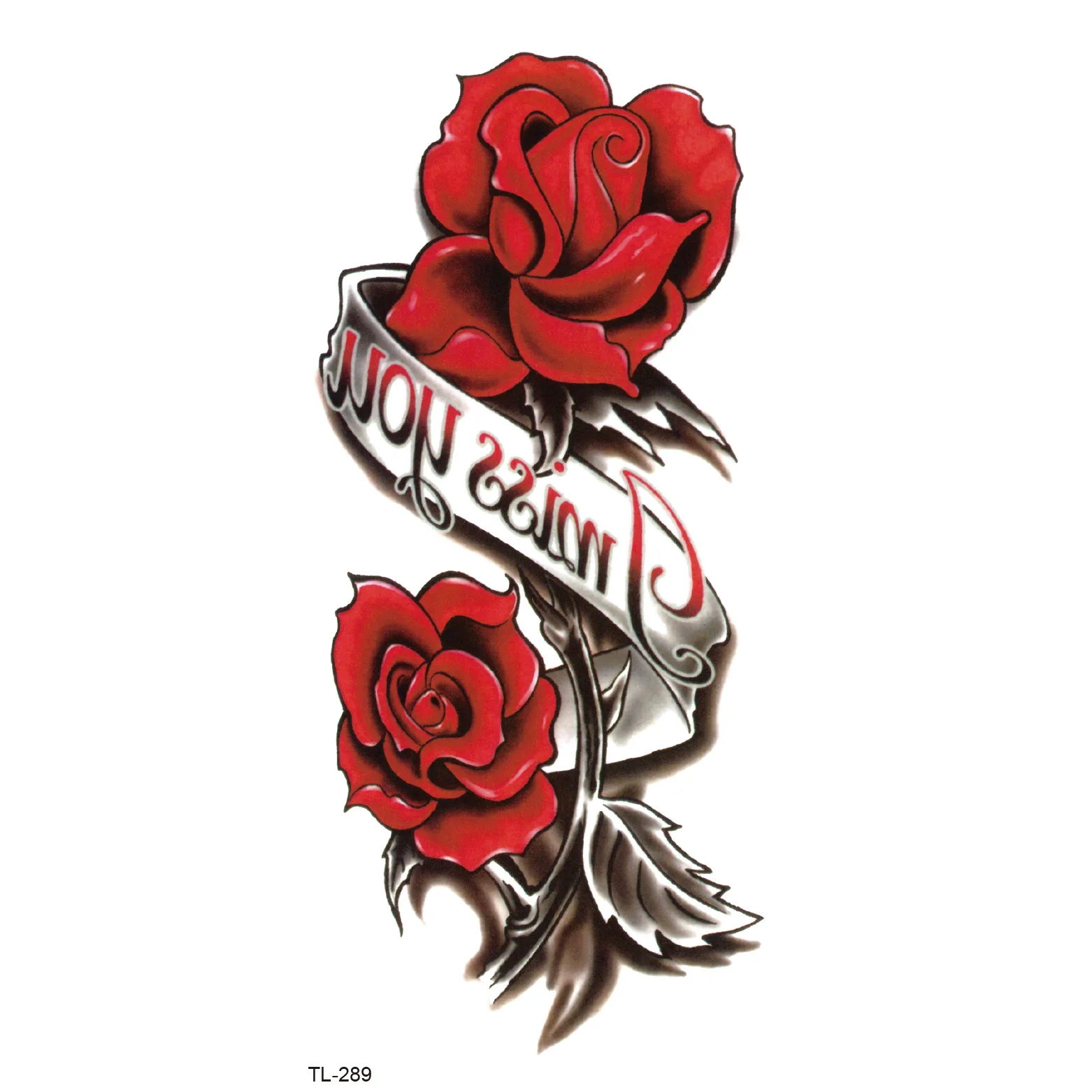 

3/pcs Color Art Gorgeous Flower Totem Body Tattoo Stickers for Woman Man 40 Style Arm Temporary Tattoo 190*90 mm Fake Tattoo