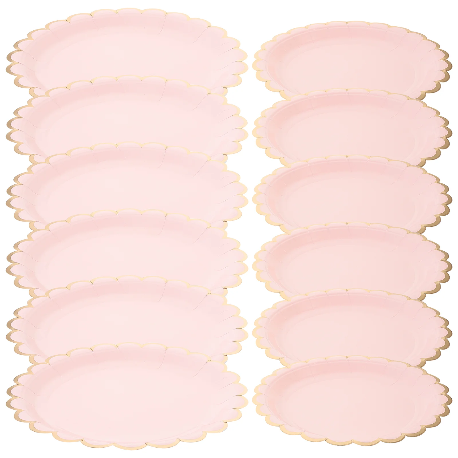 16 шт. элегантные одноразовые вечерние десертные тарелки для торта бумажная