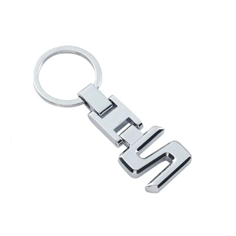 

1PCS OEM Letter Keychain Suitable For Benz Remote Control Key Decoration DIY Car Keychain