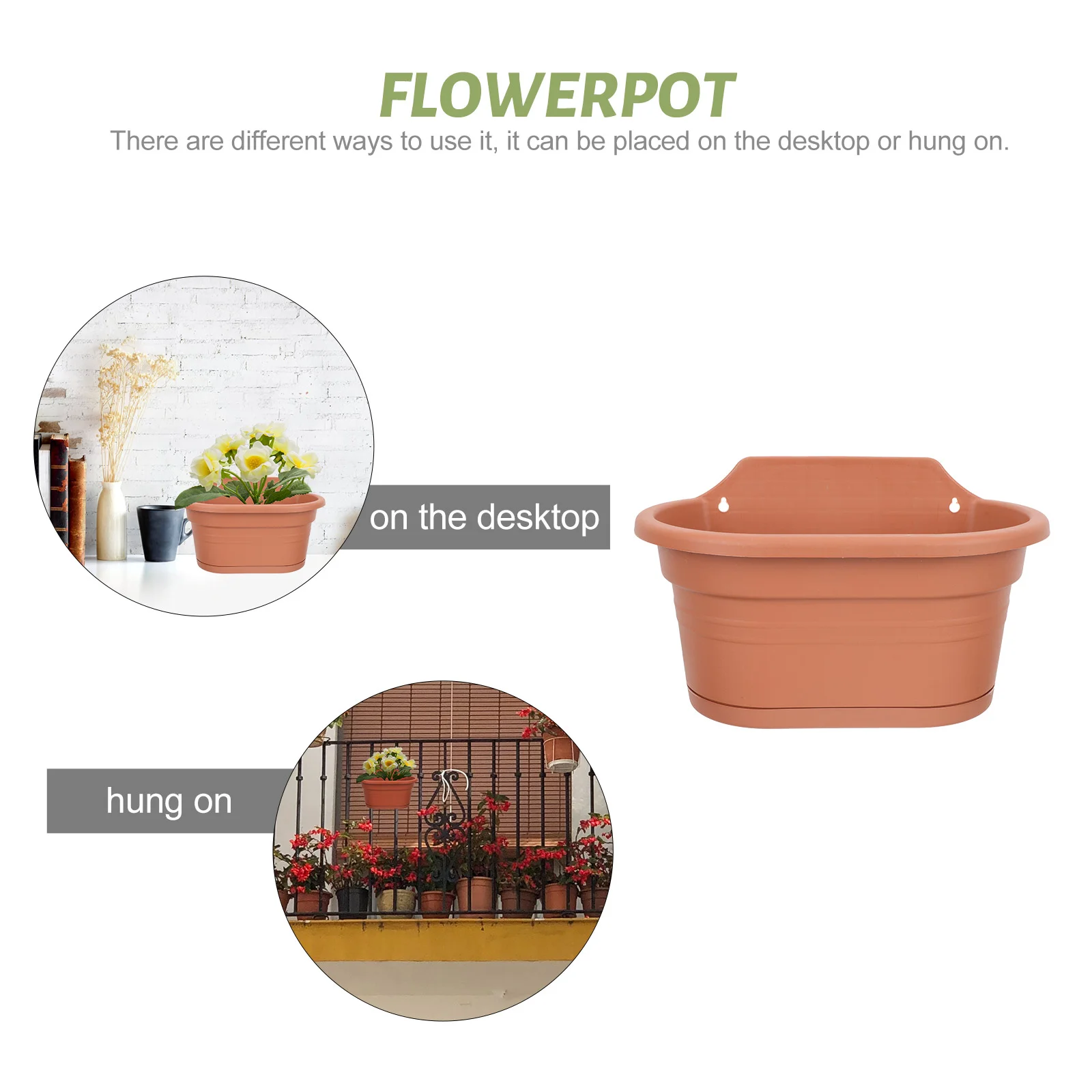 Настенный горшок для растений держатель декора украшение Scindapsus Aureus растения