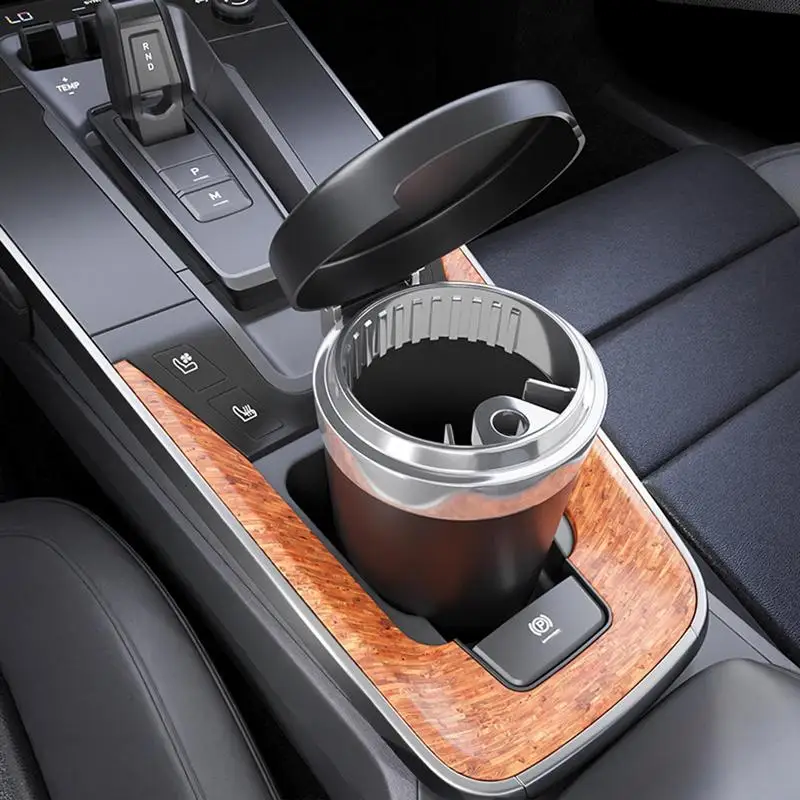 

Car Ashtray Detachable Auto Cigarette Ashtray Cup With Lid Smokeless Car Cigarette Ashtray Cup Portable Trash Can For Car