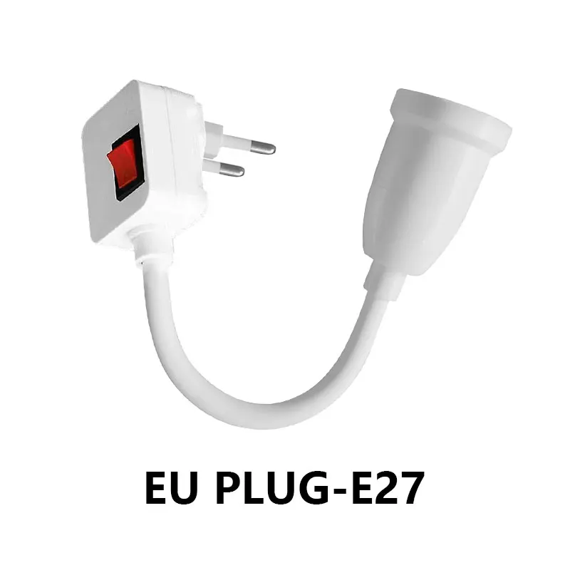 

Гибкий патрон E27 для настенных светильников, с выключателем