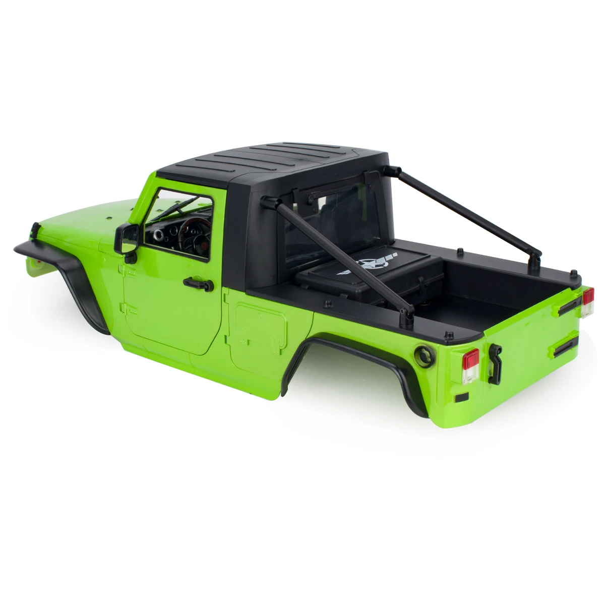Фото Комплект кузова Wrangler Axial SCX10/SCX10 II/90046 — RC Crawler масштаба 1/10, колесная база 12,3 дюйма (313 мм) №3