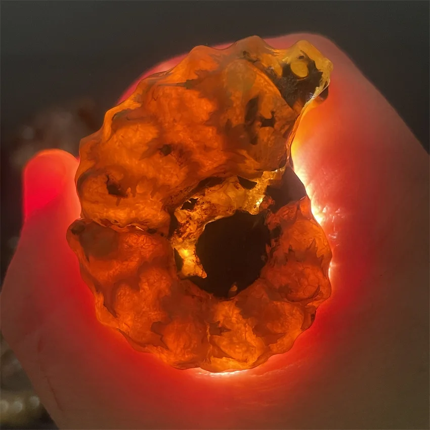 Натуральный кристаллический камень из козьего рога образец лечебных камней