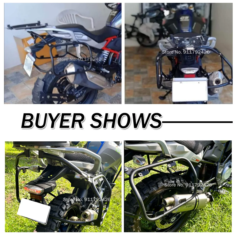Боковой кронштейн боковой для чемодана стойка держатель BMW G310GS 2023 2020-2022 G310 GS G 310GS