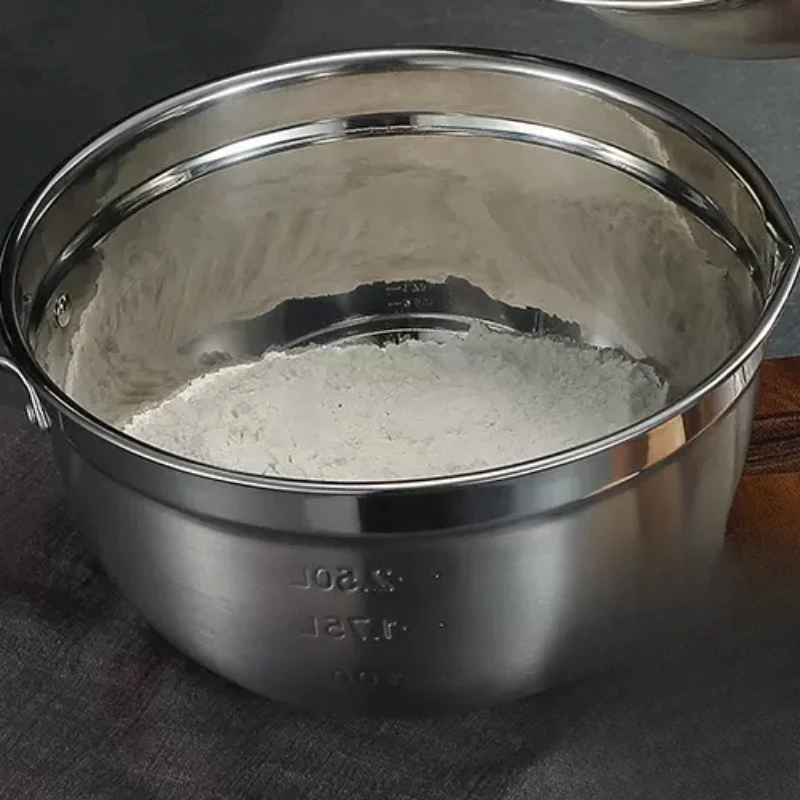 Збивалка для яиц из нержавеющей стали 304 взбивалка выпечки защита от брызг миска