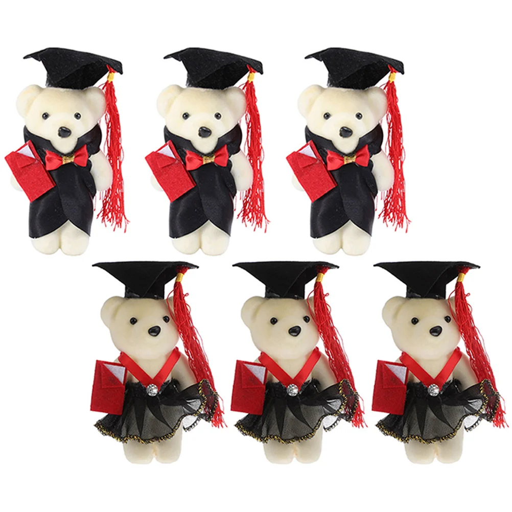 

Bouquetdiy Supplies Graduationdecorative Accessories Decors Adornments Shape Decoration Ornaments Plush Accessorysmall Bears