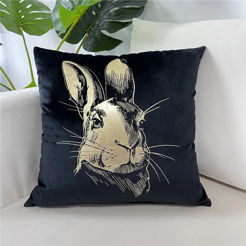 

Бархатный чехол для подушки 45x45 см