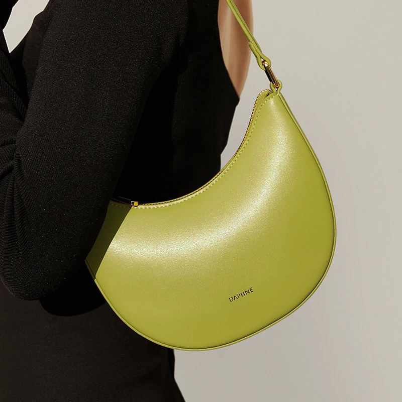 New Brand Genuine leather Bags Second Cow Rice Luxury Women Trendy Shoulder Bag Fashion Top Handle Purses High Quality#3053