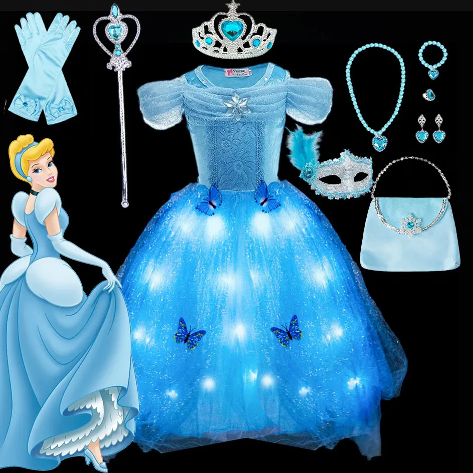 Детское платье с бабочками для девочек