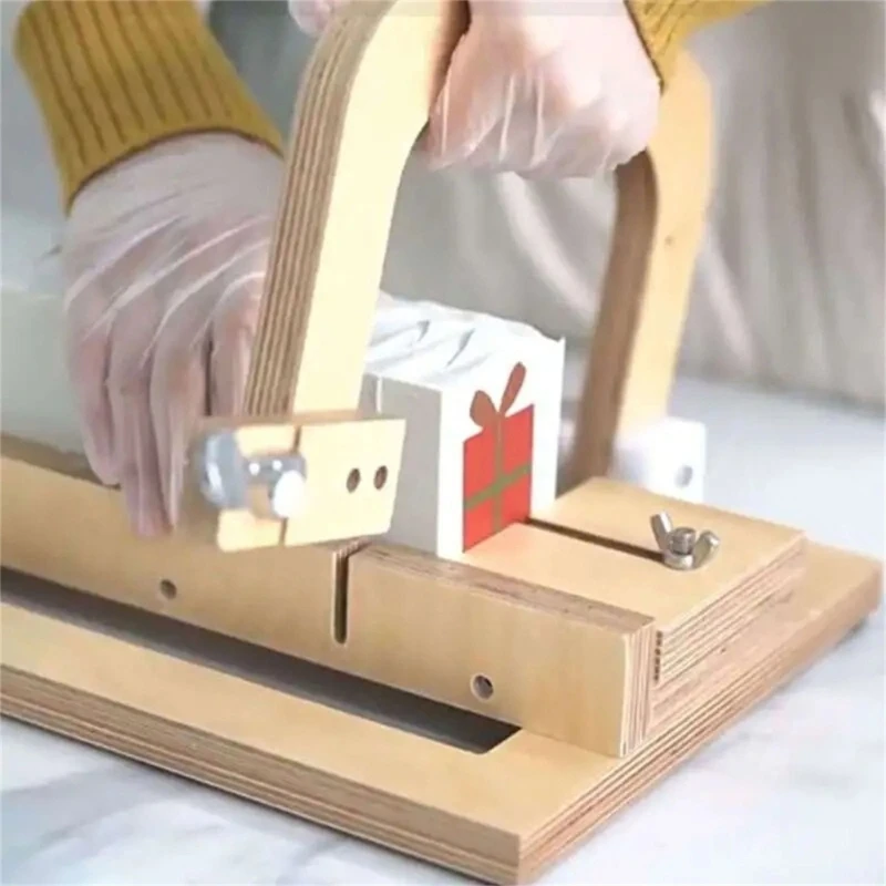 KX4B Инструмент для резки мыла Резак деревянного со стальной режущей проволокой