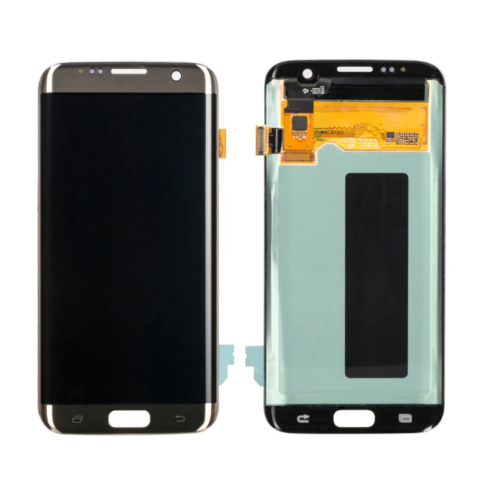 5 '𧄀% Оригинальный ЖК-дисплей без сгорания для Samsung Galaxy S7 Edge G935 G935F SM-G935FD