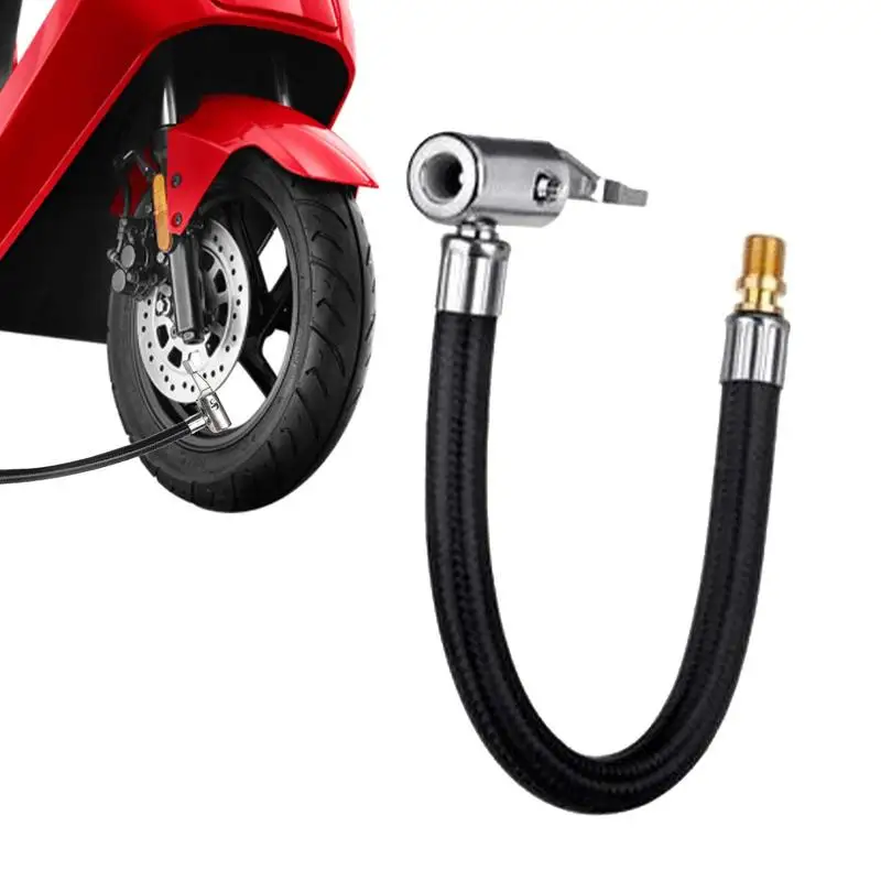 

Tire Inflator Nozzle Vehicle Tire Hose Adapter Extension For Inflation Motorcycle Maintenance Accessories For Auto Bicycle Car