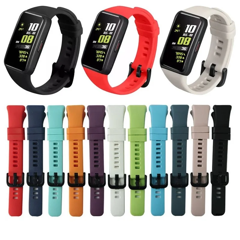 

NEW Soft Silicone Sport Band Straps For Huawei Honor Band 6 Smart Wristband Bracelet Replacement Watch Strap For Honor Band6