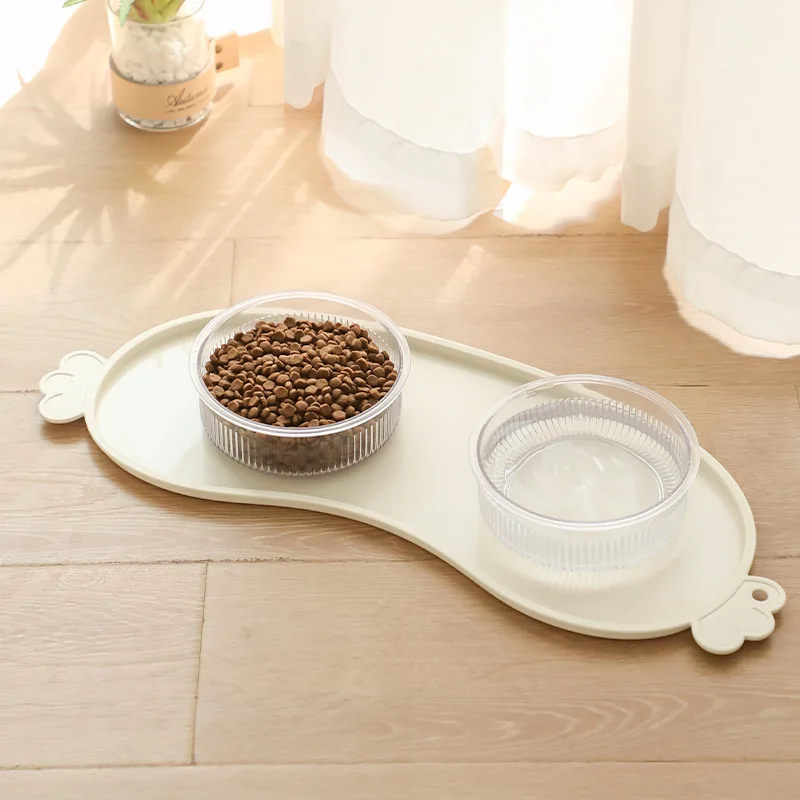 Коврик для питомцев нескользящая Водонепроницаемая тарелка кошек и собак