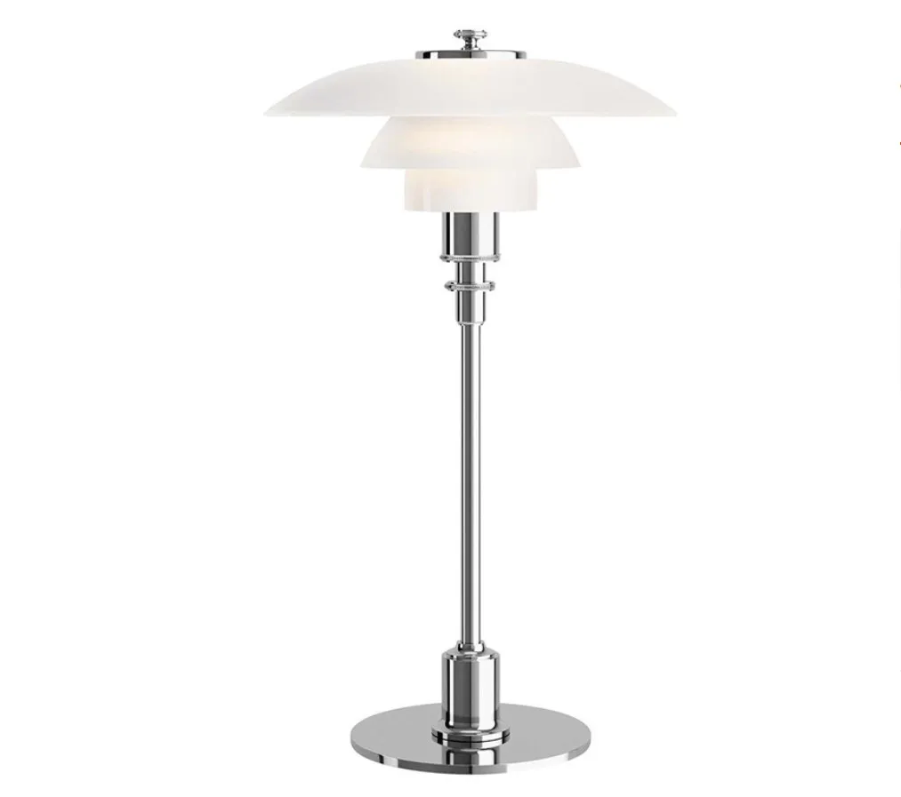 

Danish PH3/2 Table Lamp Replica Nordic Lighting Fixture with Layered Lampshade 85-265V AU EU UK US Plug E27 Bulb for Room Deco