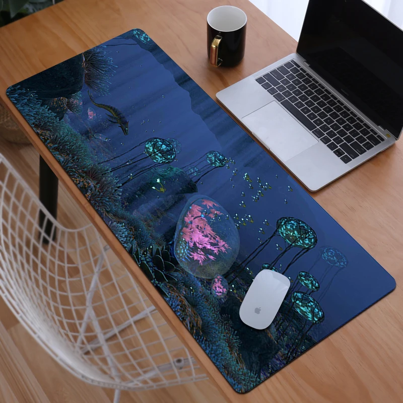 

Office Accessories Subnautica Mause Pad Mousepad Gamer Desk Mat Mouse Mats Pc Cabinet Games Computer Desks Keyboard Gaming Anime