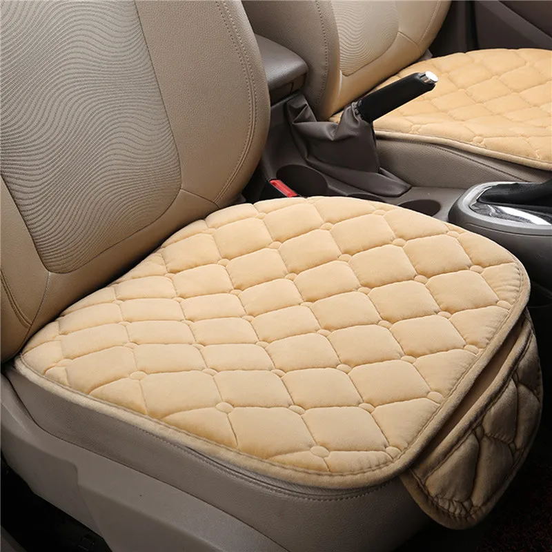 

Car Seat Cover Winter Warm Seat Cushion Anti-slip Universal Front Chair Seat Breathable Pad For Vehicle Auto Car Seat Protector