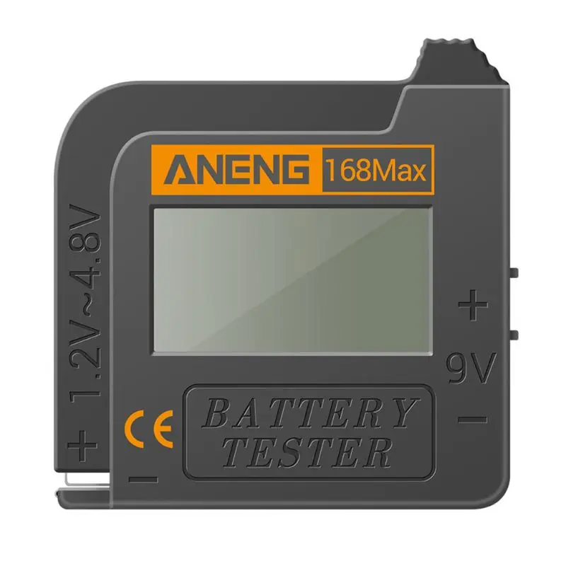 

KX4B 168Max Digital Lithium Tester Checker for AA Button Batteries Easy Carry