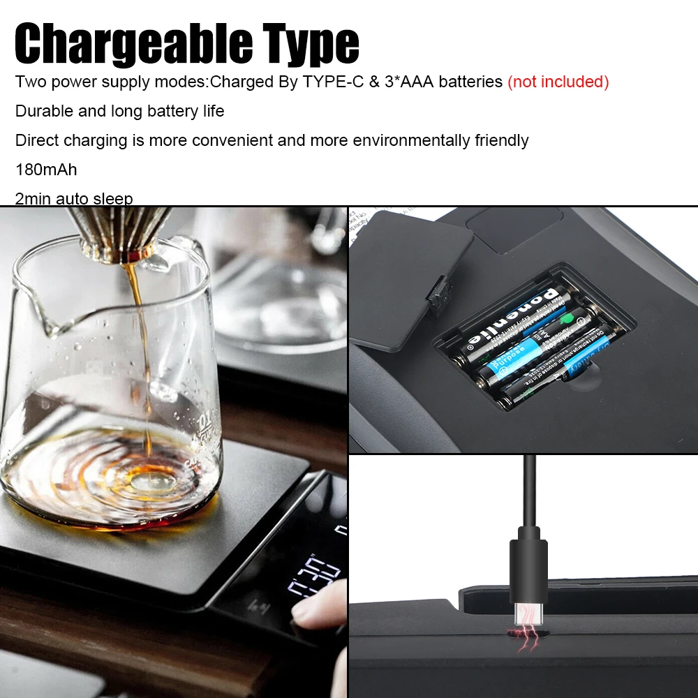 Электронные кухонные весы с автоматическим таймером 3 кг/0 1 г