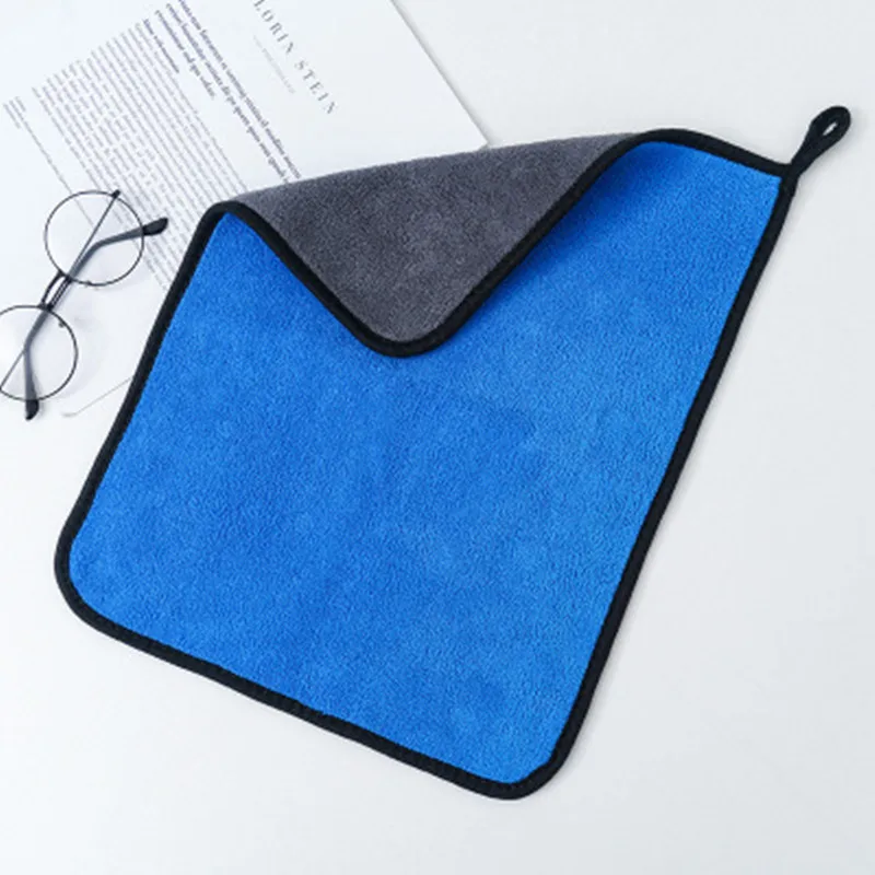 car cleaning microfib towel microfiber cloth for car wash accessories kitchen towels detailing auto home appliance rag supplies free global shipping