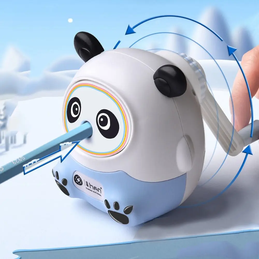 

Gift Pencil Cutter Tool Student Stationery Cartoon Pencil Sharpener Hand Crank Hand-cranked Pencil Sharpener