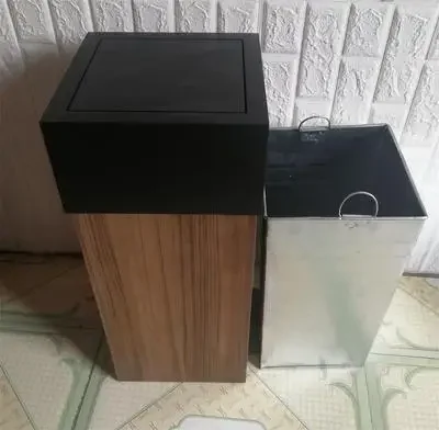 Мусорный бак для кухни ванной комнаты ведро мусора корзина бумаги большая