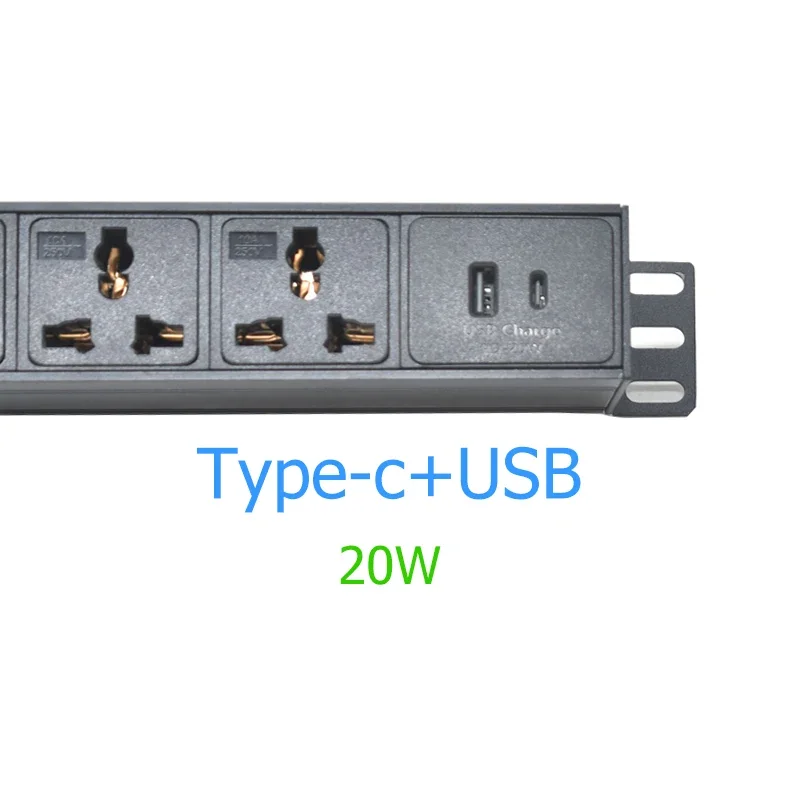 Удлинитель PDU с USB-портом 3500 Вт 2 м