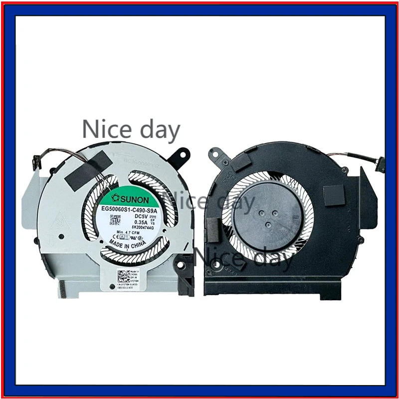 Сменный вентилятор охлаждения ЦП для ноутбука Dell Latitude 5401 EG50060S1-C400-S9A C490 0YX3WM DC5V 0.34A