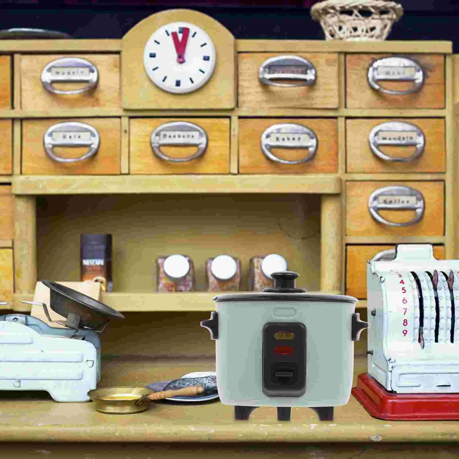 

Miniature Electric Kettle Models Plastic Mini Kettle Mini House Supplies