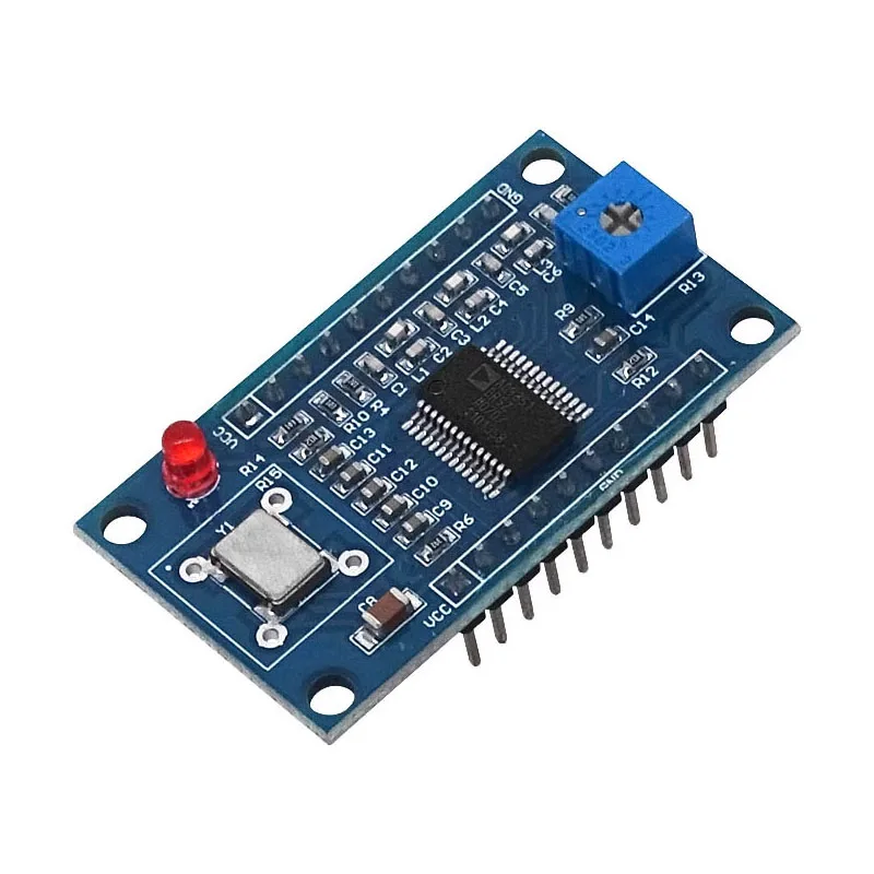 Плата разработки модуля генератора сигналов DDS 0-70 МГц 0-40 AD9850 AD9851 2 синусоида и