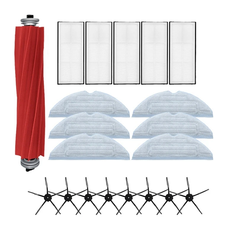 

Аксессуары для Mi Roborock S7, Швабра, ткань, фототкань S7 Plus, робот-пылесос, основная щетка, съемная 28