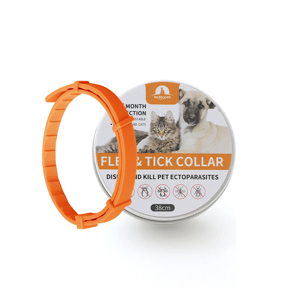 

Collar Cat/Dog Collar Waterproof 38cm/63cm Repellent Silicone For All Seasons Repellent Collar Insect Repellent Lice