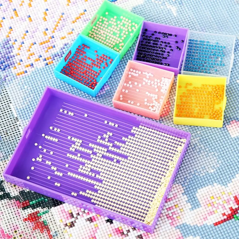 

Palette Glue Clay Cleaning Brush Diamond Painting Pen Diamond Painting Tray Kits Beading Plates Cross Stitch Tools