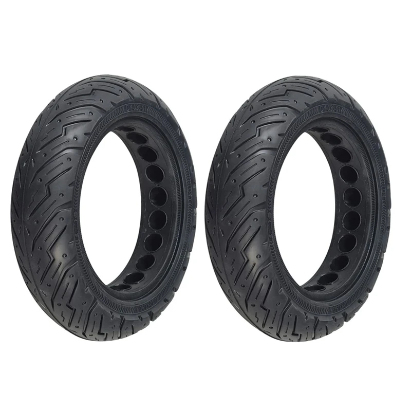 

Hot 3C-2Pcs Solid 10 Inch X 2.50 Inch Tire With DY-036-01 Tread For The Ninebot Max G30 Scooter Scooter Tires