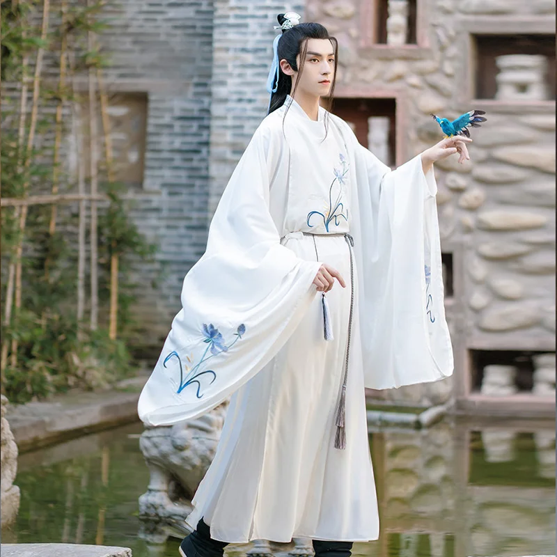 

WORD OF HONOR Daily Adult Original Hanfu Men's Clothing Wei Jin Ancient Style Ancient Costume The Untamed Chinese Style