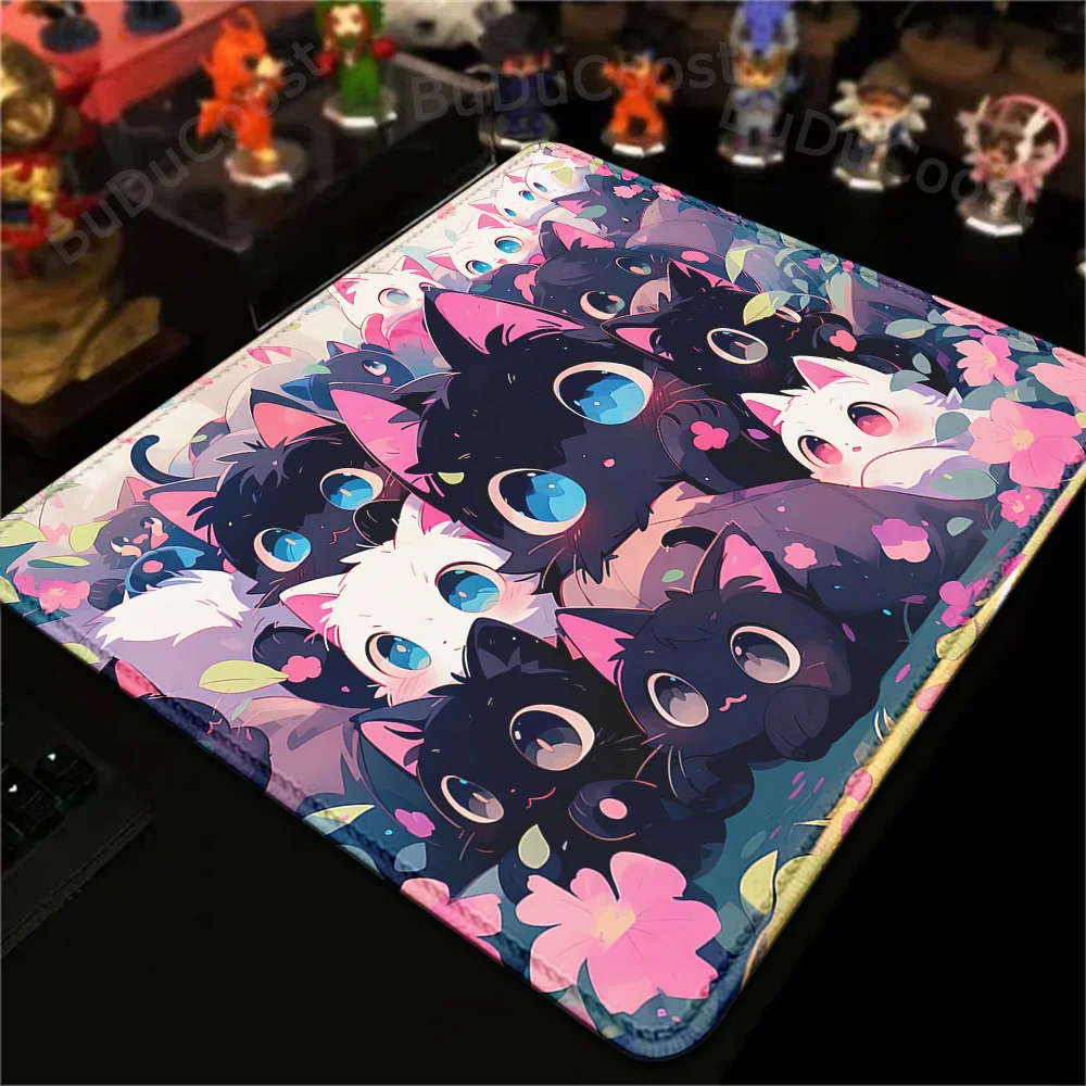 18x22 см маленький ковер черный кот облака быстрая доставка клавиатура с замком