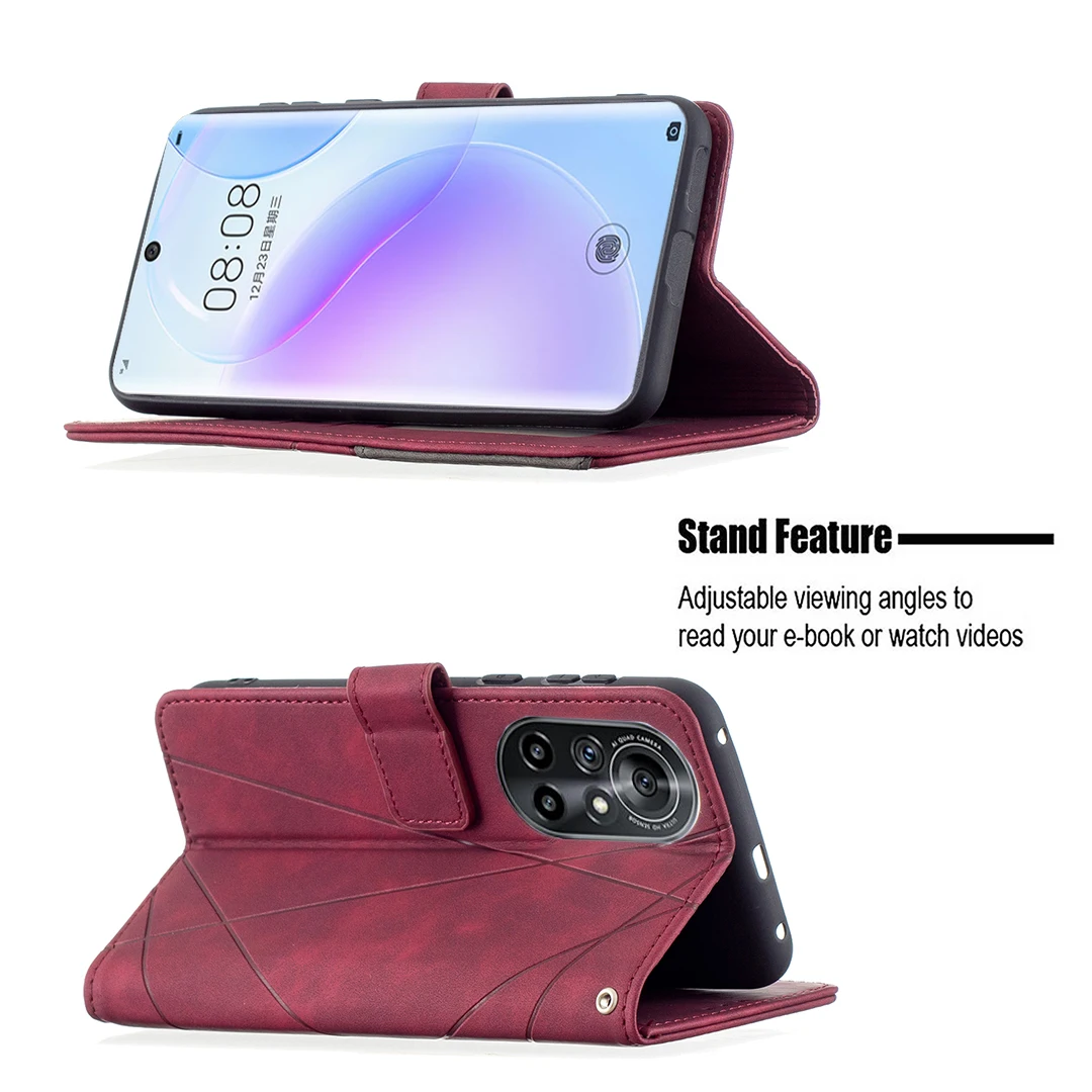 Luxury Wallte Leather Case For Huawei P50 Pro P40 Pro P30 Lite P Smart 2019 2020 2021 Y5 Y6 Y7 2019 Honor 8A 9A 9X Lite 10 Lite