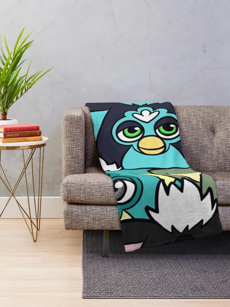 Фото Furby армейский плед одеяло Флисовое одеяло для дивана жаккардовое одеяло s ands №2