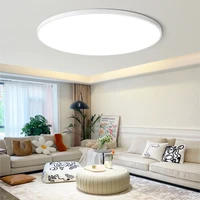 led ceiling lamp ultra thin 0 78 inch round light 38w 28w 18w moisture proof ceiling chandelier for bathroom bedroom lighting