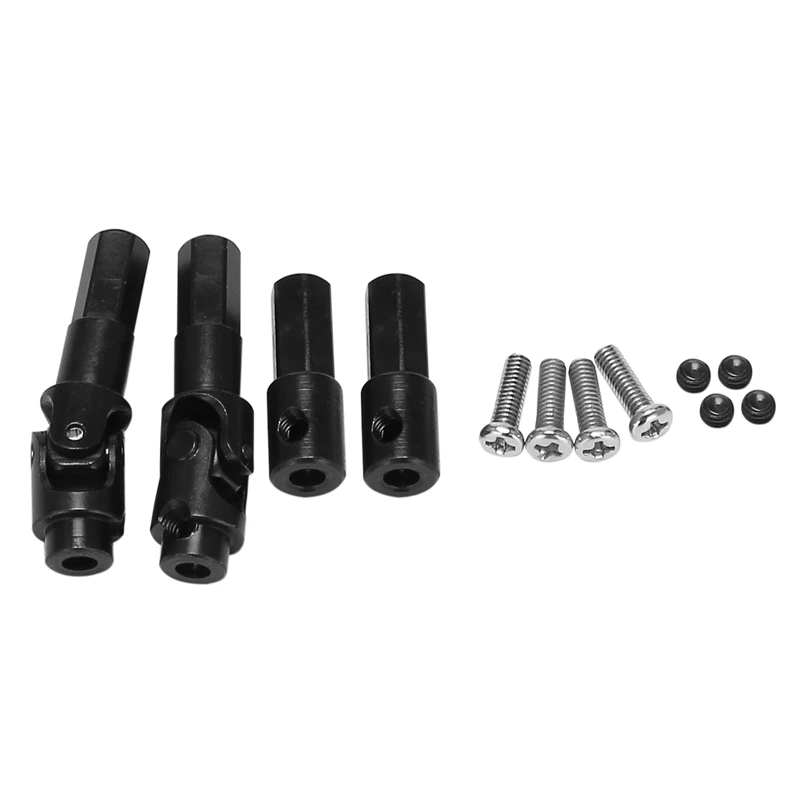 

4 Pcs Metal Front Axle Drive Shaft Rear Axle Shaft for WPL C14 C24 C34 B14 B24 B36 MN D90 MN99S RC Car Upgrade Parts