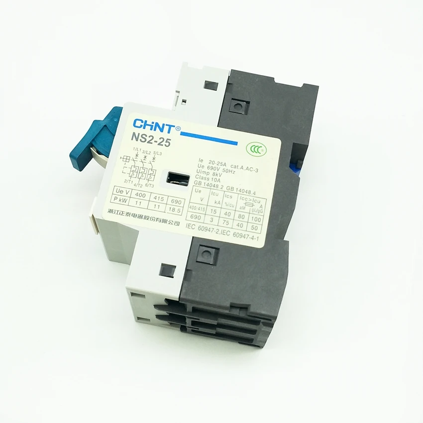 CHINT NS2-25 0 63-1A 1-1 6A 1 6-2 5A 2 5-4A 4-6 3A 6-10A 9-14A 13-18A 17-23A 20-25A Ручной стартер двигателя