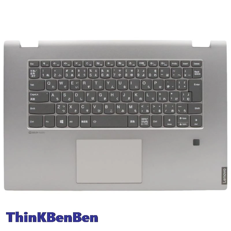 Японский серый верхний чехол для клавиатуры JP упор рук Lenovo Ideapad Flex C340 15 15IIL 15IWL 15IML