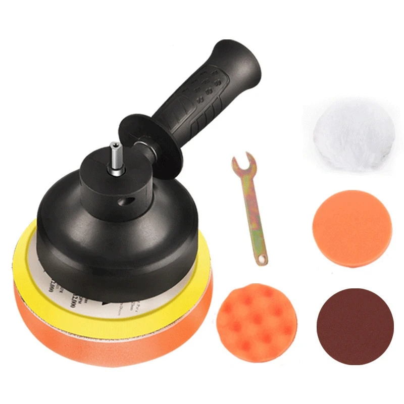 

Electric Drill To Polisher Conversion Head Buffing Sponge Pad Hammer Drill Car Polishing Machine Tool Parts For 3-13Mm